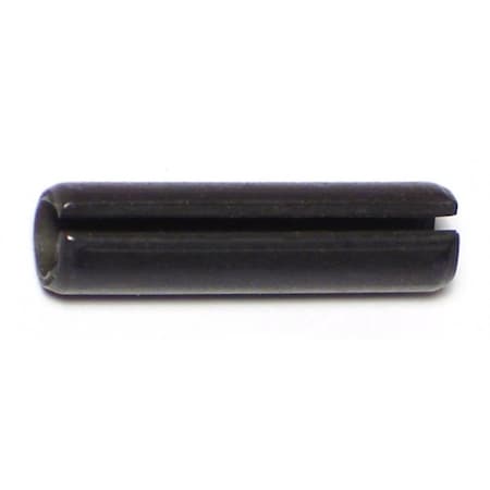 Midwest Fastener Tension Spring Pin, 1/4 in Outside Dia, 1-in L, Steel, 12 PK 61194